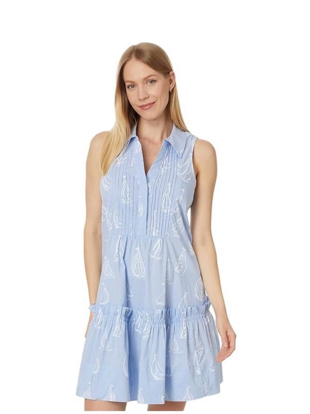 Lilly Pulitzer Caylinn Sleeveless Popover Dress NWT - Picture 3 of 3